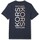 textil Herr T-shirts MICHAEL Michael Kors CR451VPFV4 SS MODERN LOGO TEE Blå