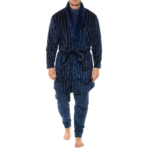 textil Herr Pyjamas/nattlinne Kisses&Love 42104-UNICO Blå