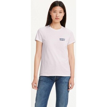 textil Dam T-shirts & Pikétröjor Levi's 17369 2490 THE PERFECT TEE Rosa