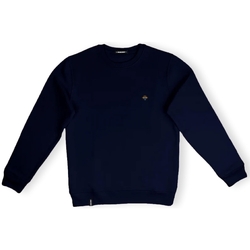 textil Herr Sweatshirts Organic Monkey Sweatshirt  - Navy Blå