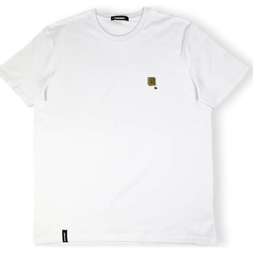textil Herr T-shirts & Pikétröjor Organic Monkey T-Shirt Monkeytosh - White Vit