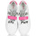 Skor Dam Sneakers Bons baisers de Paname EDITH BARBIE GIRL PWR ZEBRA Vit / Rosa / Svart