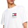textil Herr T-shirts Tommy Jeans CAMISETA HOMBRE ESSENTIAL FLAG   DW0DW18263 Vit