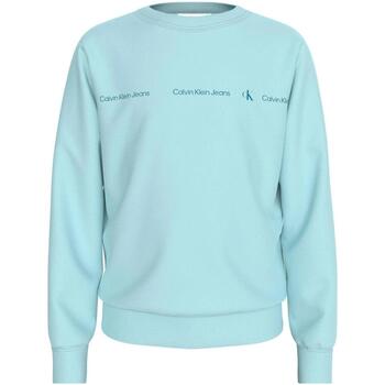 textil Pojkar Sweatshirts Calvin Klein Jeans  Blå