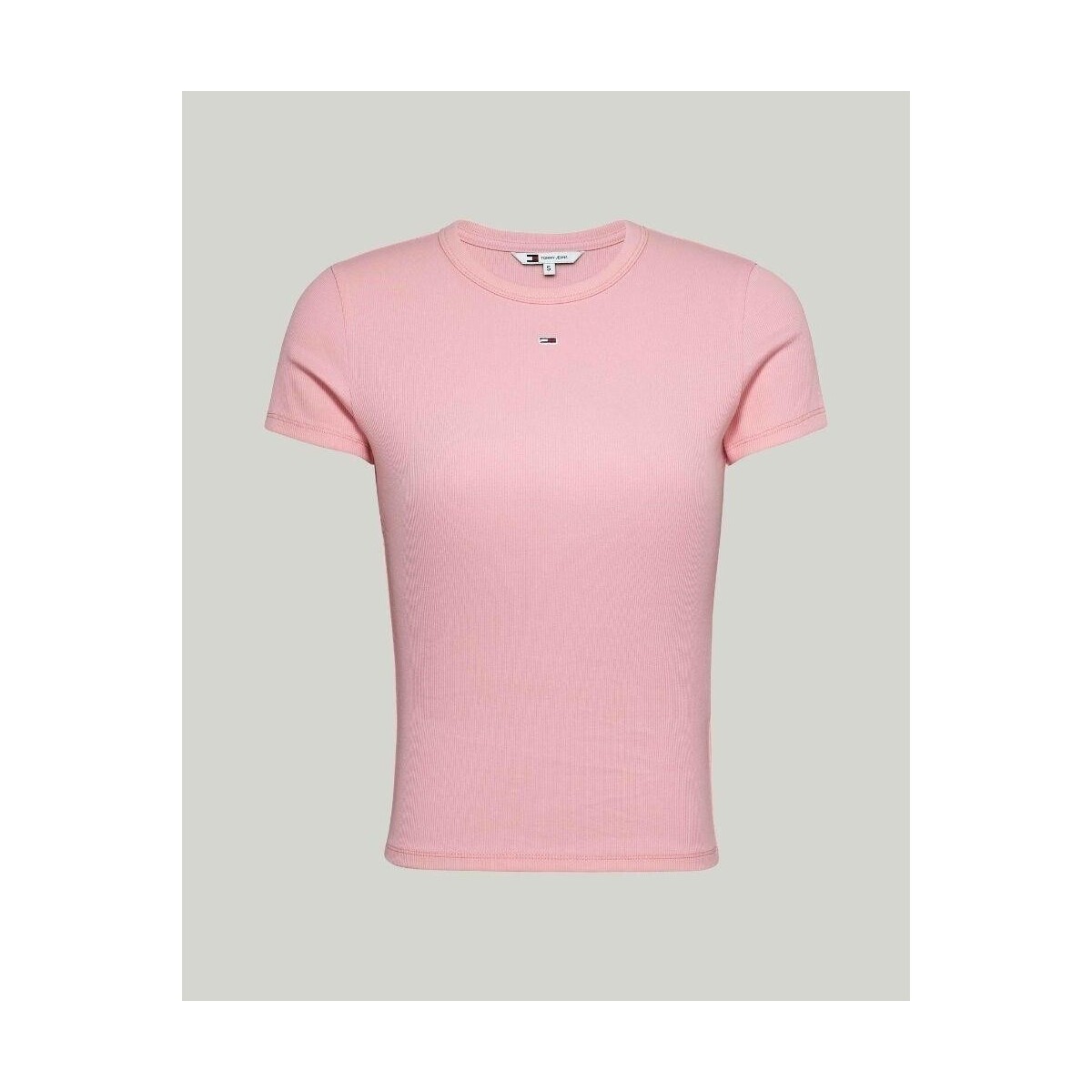 textil Dam T-shirts & Pikétröjor Tommy Hilfiger DW0DW17383THA Rosa