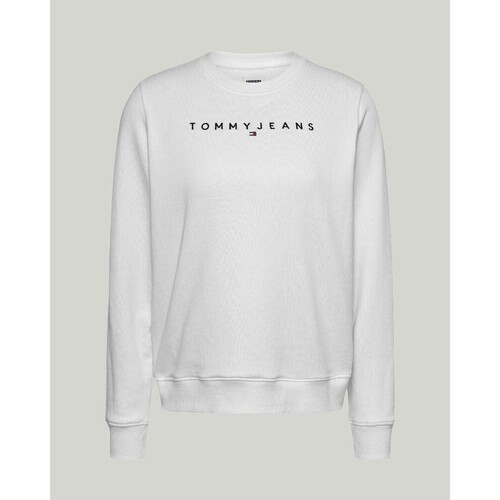 textil Dam Sweatshirts Tommy Hilfiger DW0DW17323YBR Vit