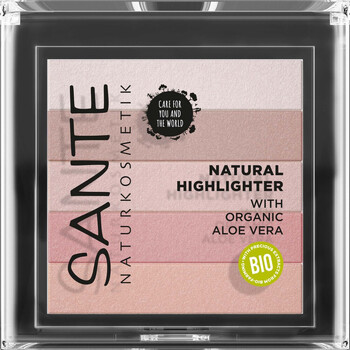 skonhet Dam Highlighters Sante Natural Organic Highlighter - 02 Rose Rosa