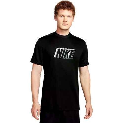 textil Herr T-shirts Nike CAMISETA HOMBRE  ACADEMY FB6485 Svart