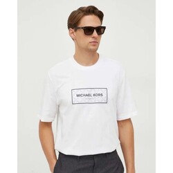 textil Herr T-shirts MICHAEL Michael Kors CH351RG1V2 Vit