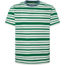 textil Herr T-shirts Pepe jeans  Grön