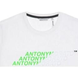 textil Herr T-shirts Antony Morato  Vit