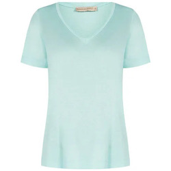 textil Dam T-shirts & Pikétröjor Rinascimento CFC0117282003 Vatten grönt