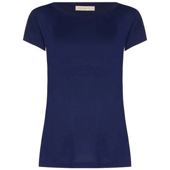 textil Dam T-shirts & Pikétröjor Rinascimento CFC0117283003 Mörkblå
