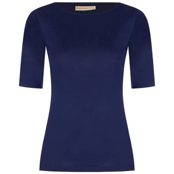 textil Dam T-shirts & Pikétröjor Rinascimento CFC0117279003 Mörkblå