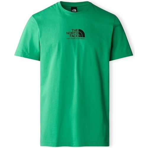 textil Herr T-shirts & Pikétröjor The North Face T-Shirt Fine Alpine Equipment - Optic Emerald Grön