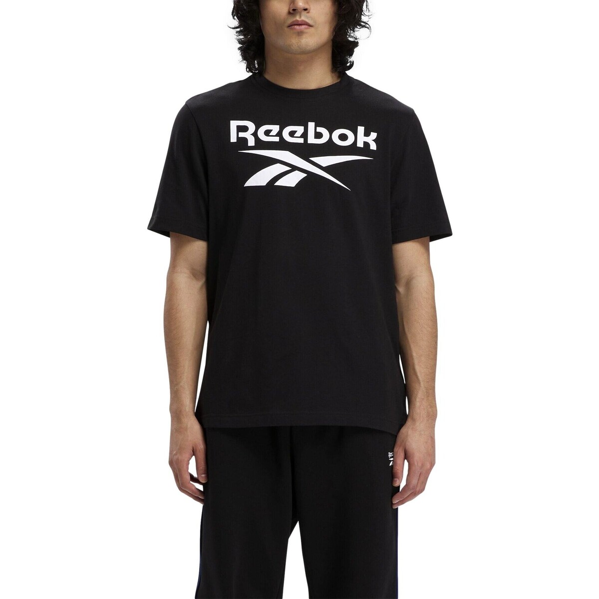 textil Herr T-shirts Reebok Sport CAMISETA HOMBRE  LOGO 100070405 Svart