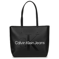 Väskor Dam Shoppingväskor Calvin Klein Jeans CKJ SCULPTED NEW SHOPPER 29 Svart