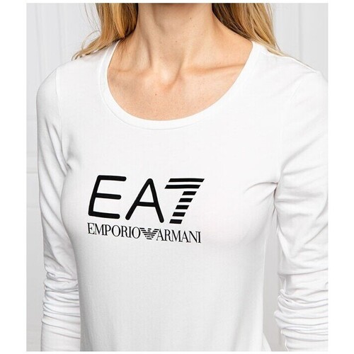 textil Dam T-shirts & Pikétröjor Ea7 Emporio Armani  Flerfärgad