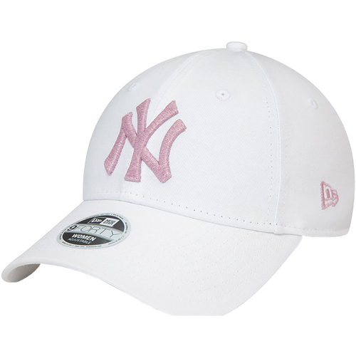 Accessoarer Dam Keps New-Era 9FORTY New York Yankees Wmns Metallic Logo Cap Vit