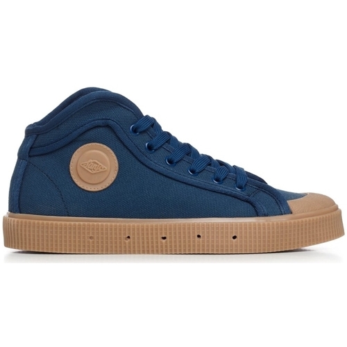 Skor Herr Sneakers Sanjo K100 - Blue/Gum Blå