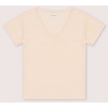 textil Dam T-shirts The New Society  Beige