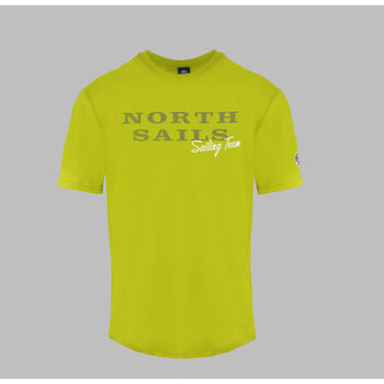 textil Herr T-shirts North Sails - 9024030 Gul