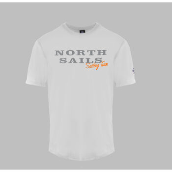 textil Herr T-shirts North Sails - 9024030 Vit