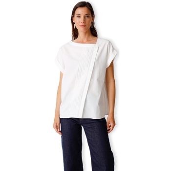 textil Dam Blusar Skfk Anais Shirt - White Vit