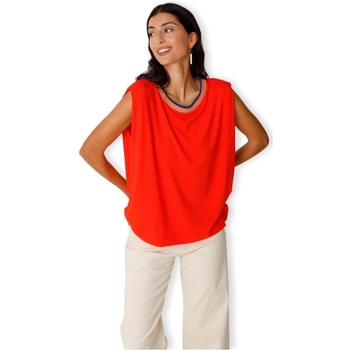 textil Dam Sweatshirts Skfk T-Shirt Belia - Red Röd