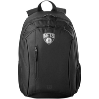 Väskor Ryggsäckar Wilson NBA Team Brooklyn Nets Backpack Svart