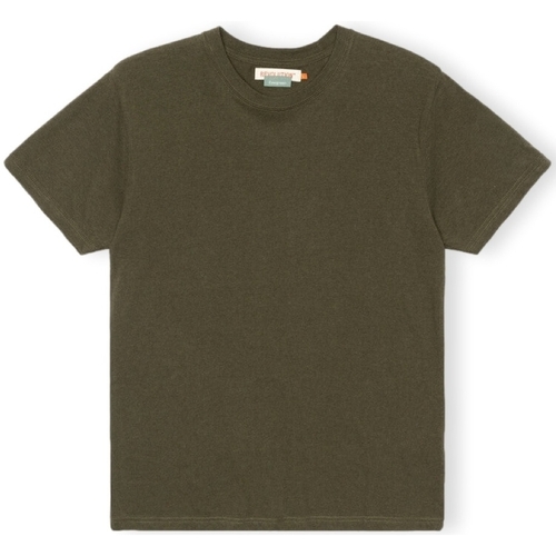 textil Herr T-shirts & Pikétröjor Revolution T-Shirt Regular 1051 - Army/Melange Grön