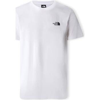 textil Herr T-shirts & Pikétröjor The North Face Simple Dome T-Shirt - White Vit