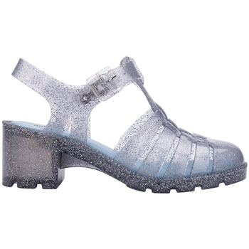Skor Dam Sandaler Melissa Possession Heel Fem - Glitter Clear Silver