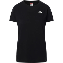 textil Dam T-shirts The North Face W Simple Dome Tee Svart