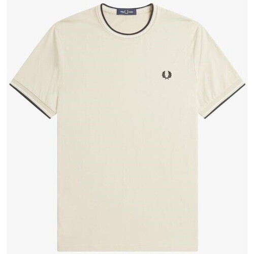 textil Herr T-shirts Fred Perry M1588 Rosa