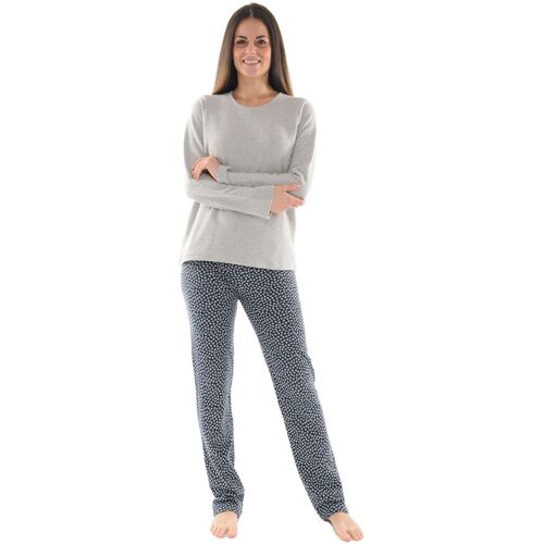 textil Dam Pyjamas/nattlinne Christian Cane MILANO Grå