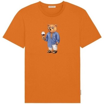 textil Herr T-shirts Baron Filou THE YACHT OWNER Orange