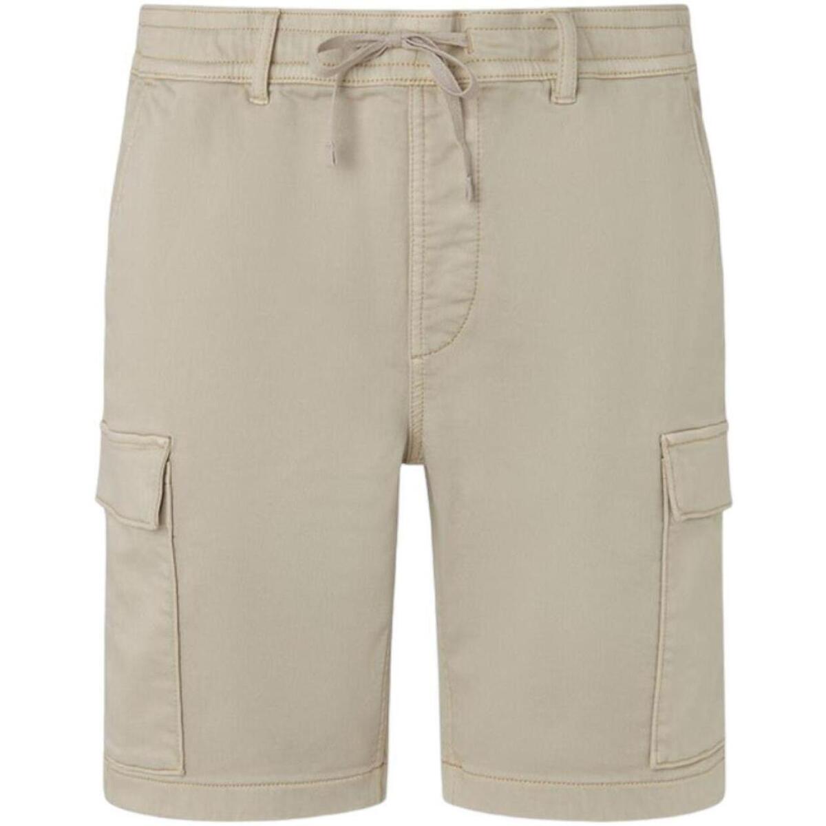 textil Herr Shorts / Bermudas Pepe jeans  Beige