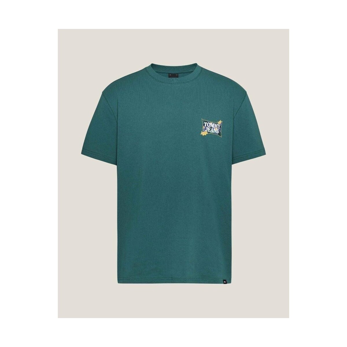 textil Herr T-shirts Tommy Hilfiger DM0DM18562CT0 Grön