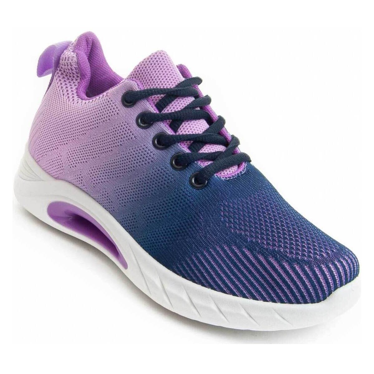Skor Dam Sneakers Leindia 88578 Violett