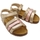 Skor Barn Sandaler Plakton Pastel Baby Sandals - Oro Rose Guldfärgad
