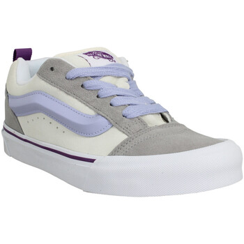 Skor Dam Sneakers Vans Knu Skool Velours Toile Femme Purple Violett