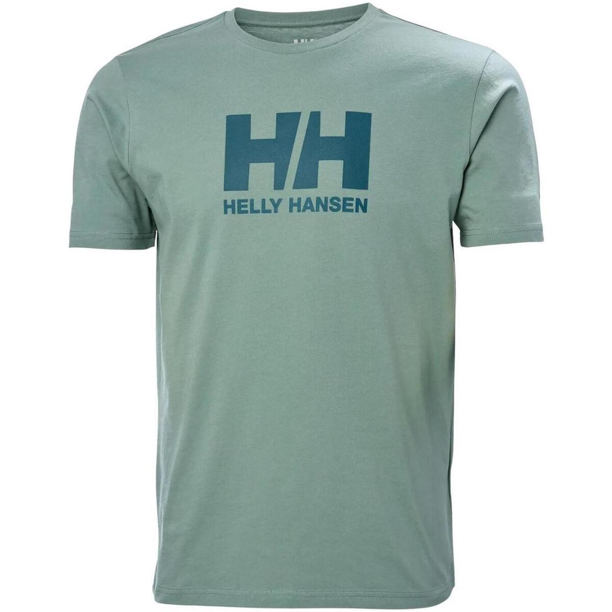 textil Herr T-shirts Helly Hansen  Grön