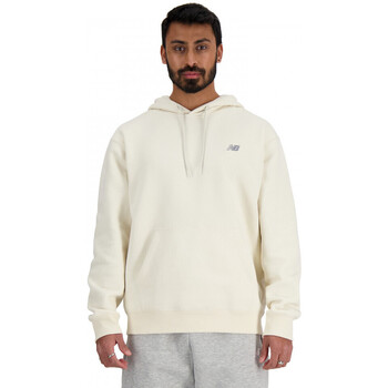 textil Herr Sweatshirts New Balance Sport essentials fleece hoodie Beige