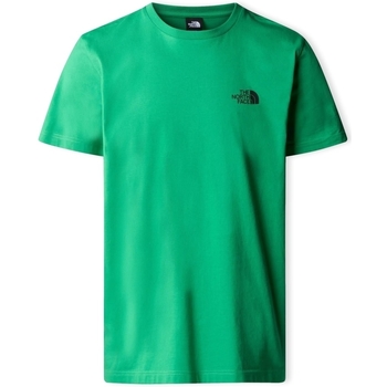 textil Herr T-shirts & Pikétröjor The North Face Simple Dome T-Shirt - Optic Emerald Grön