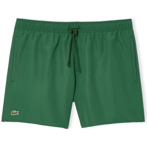 textil Herr Shorts / Bermudas Lacoste Quick Dry Swim Shorts - Vert Grön