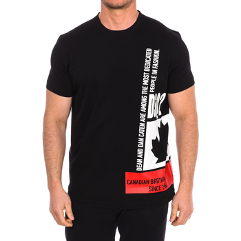 textil Herr T-shirts Dsquared S71GD1024-S23009-900 Svart