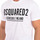 textil Herr T-shirts Dsquared S71GD1058-S23009-100 Vit