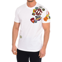 textil Herr T-shirts Dsquared S79GC0022-S23009-100 Vit
