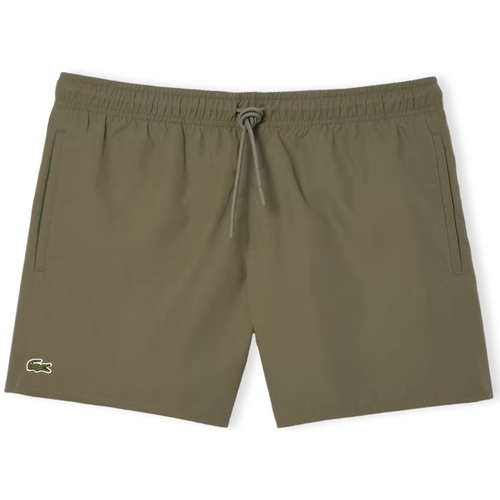 textil Herr Shorts / Bermudas Lacoste Quick Dry Swim Shorts - Vert Kaki Grön